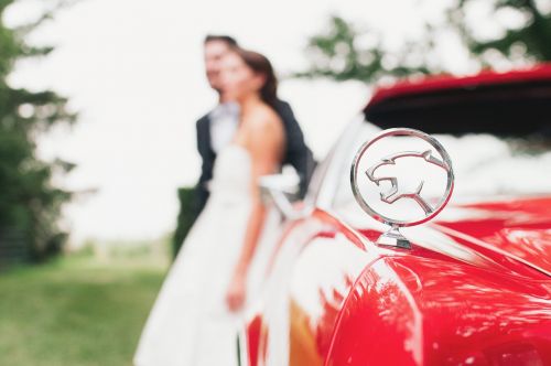 jaguar wedding bride