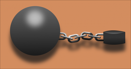 jailbird prisoner ball and chain