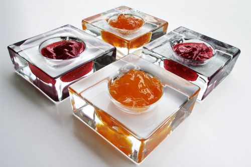 jam glass breakfast