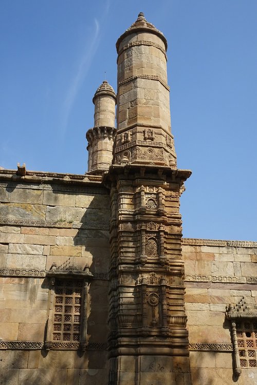 jama masjid  champaner-pavagadh  archaeological park