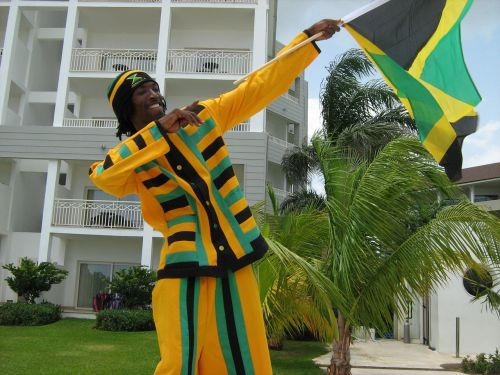 jamaica celebration flag