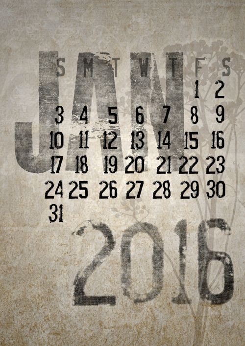 january 2016 new year