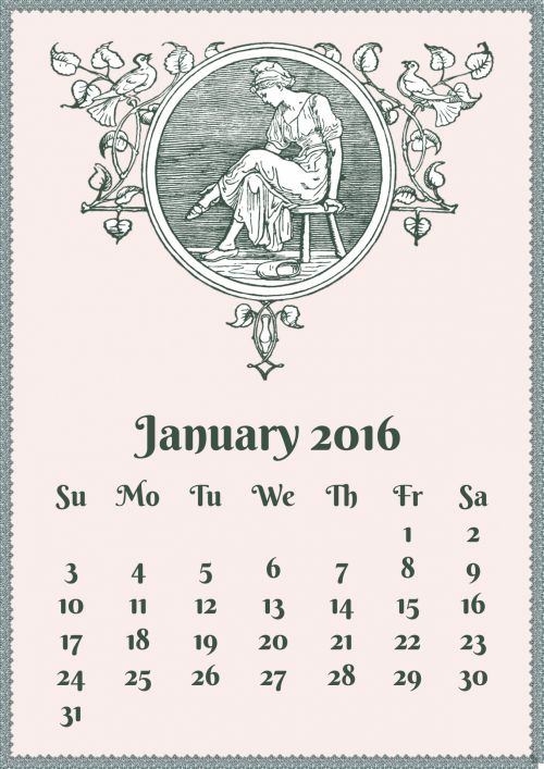 January 2016 Vintage Design
