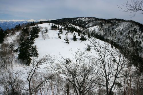 japan mountains snow