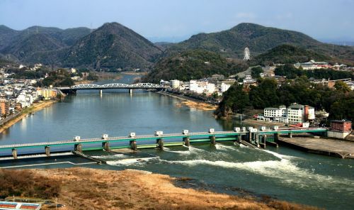 japan landscape mountains