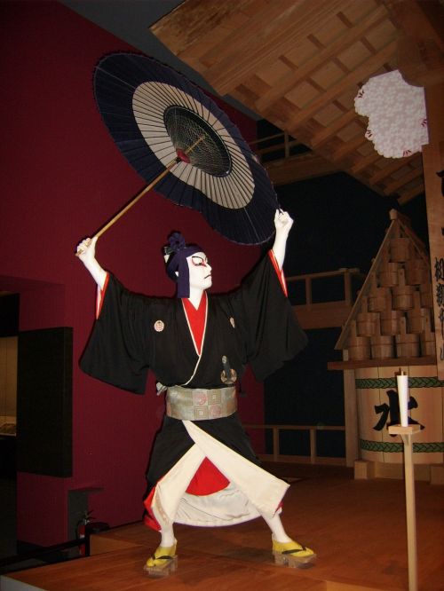 japan tokyo paper umbrellas