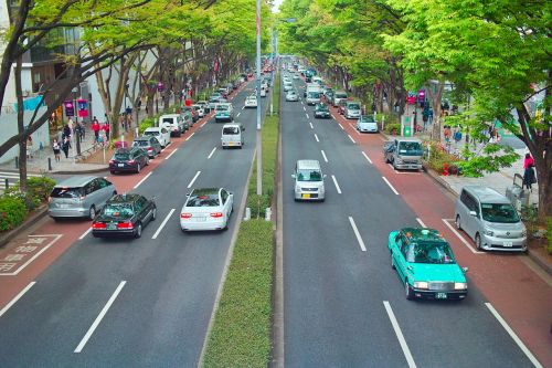 japan street road