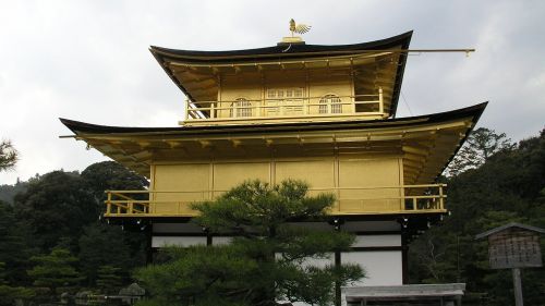japan gold temple kinkakuji temple