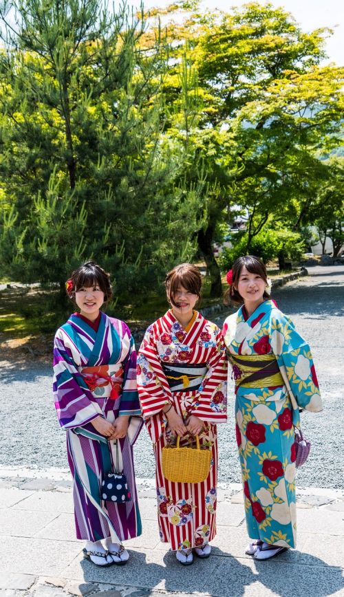 japan kyoto people