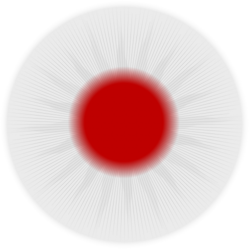 japan flag circle