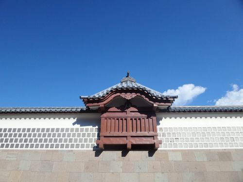 japan castle wall
