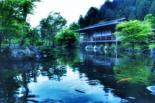japan japan garden pond