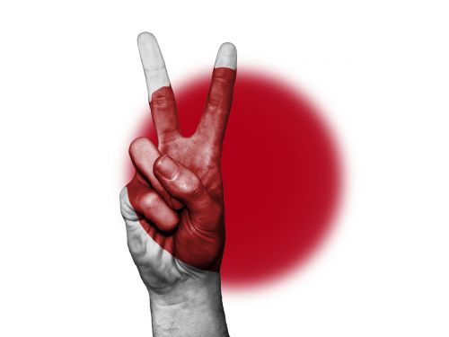 japan flag peace