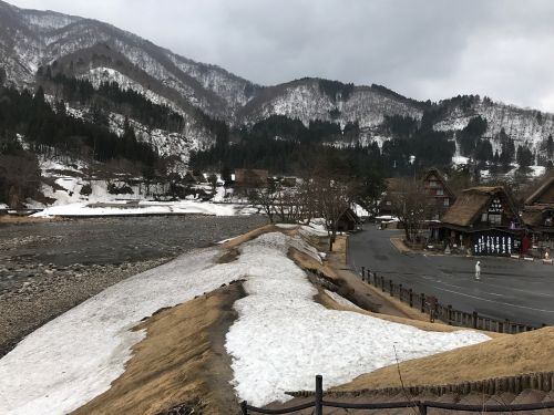 japan snow mountains