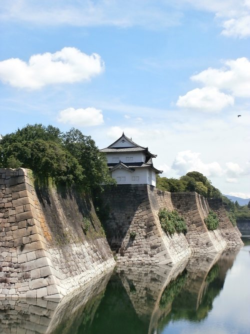 japan  osaka  castle