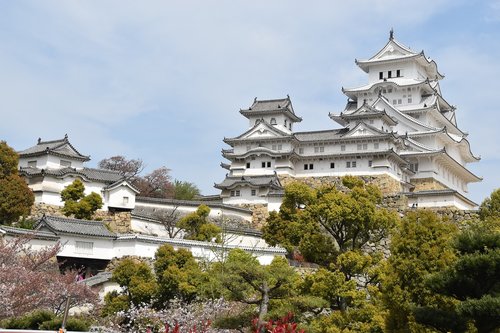 japan  castle himeji  tourism