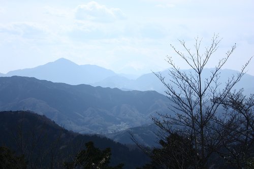 japan  mountain  tokyo view