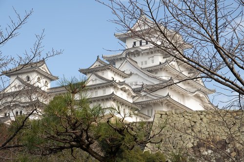 japan  himeji  castle