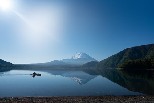 japan  mt fuji  landscape