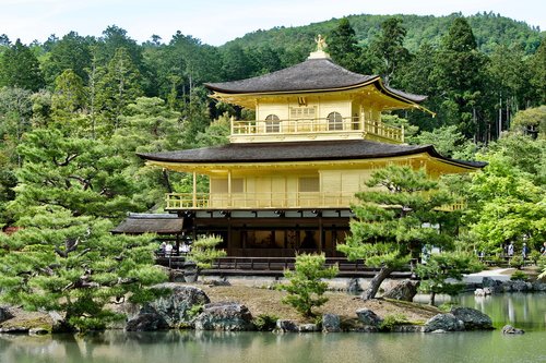 japan  temple  gold