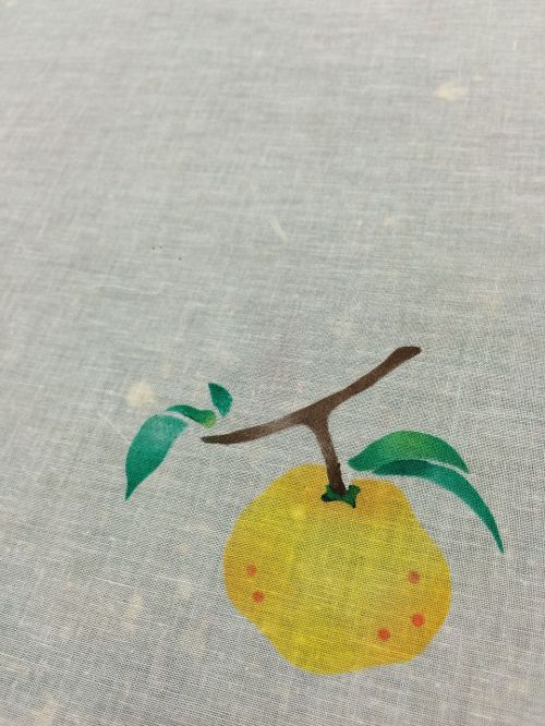 japan silk print