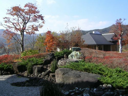 japan autumn landscape