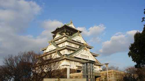 japan osaka castle