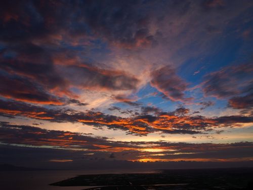 japan sunset kumamoto