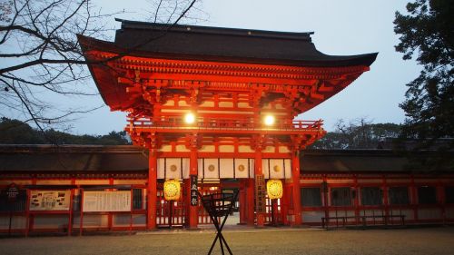 japan scarlet torii