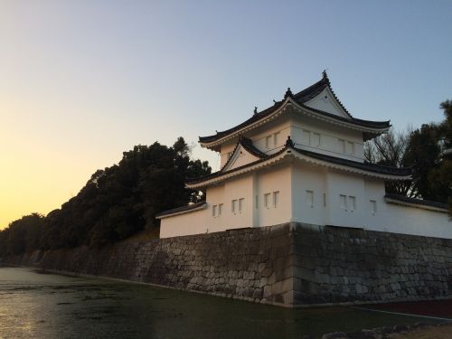 japan city nijo castle kyoto