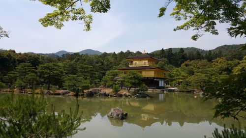 kinkaku-ji japan pavilion travel