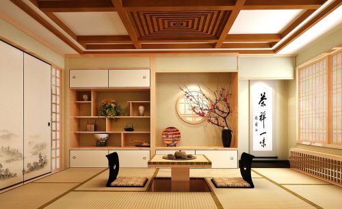 japanese tatami effect picture