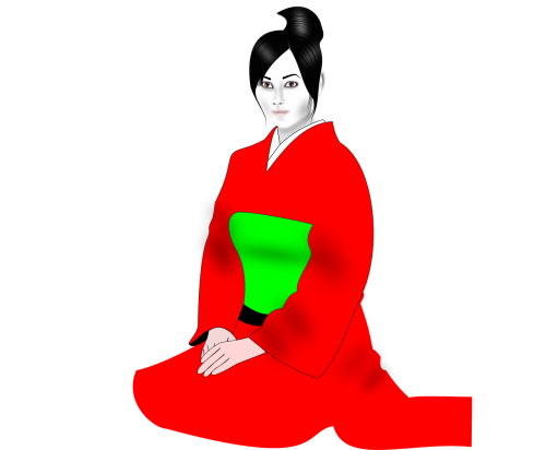 japanese kimono woman