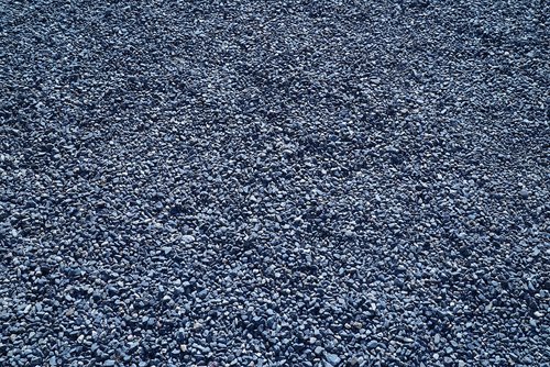 japanese pebbled courtyard  grey pebbles  texture