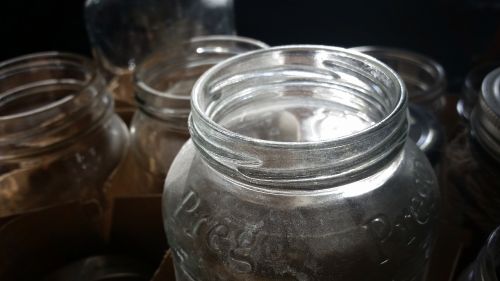 jar glass light