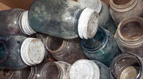 jars old glass