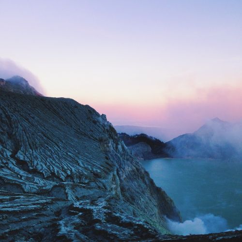 java volcano lake