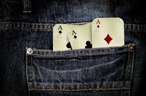 jeans playing cards play