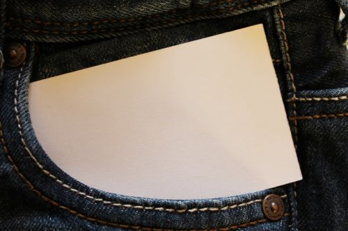 jeans bag pocket