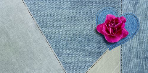 jeans fabric blue