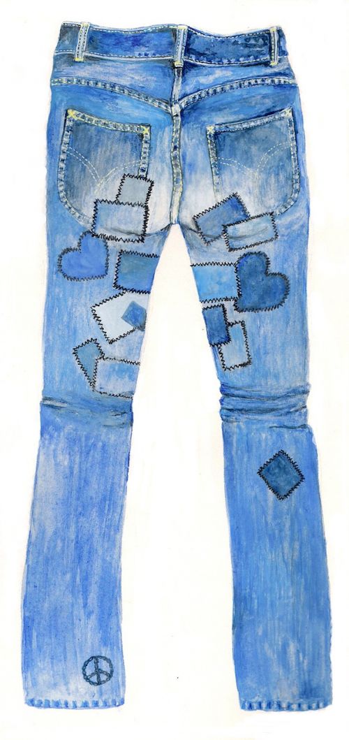 jeans pants blue jeans