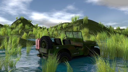 jeep  war  army