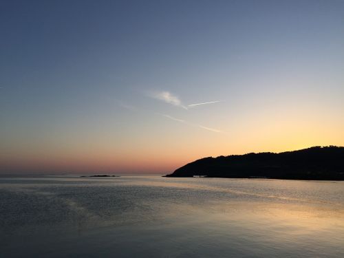 jeju jeju scenery sunset