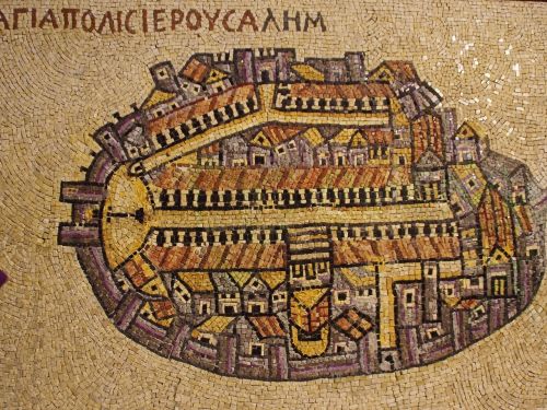jerusalem mosaic wall