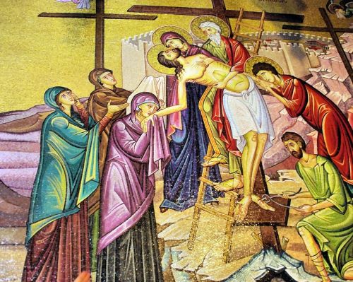 jerusalem holy sepulchre mosaic