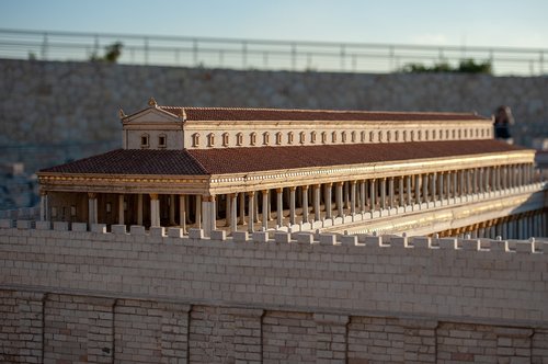 jerusalem  temple  model
