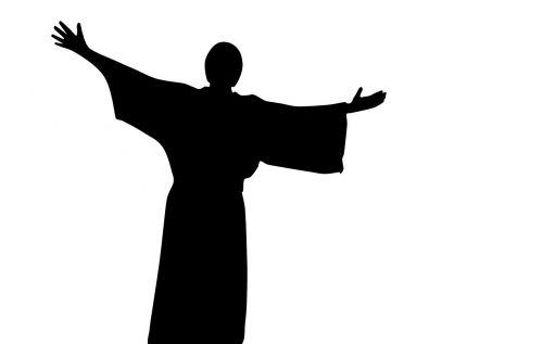 jesus christ silhouette faith