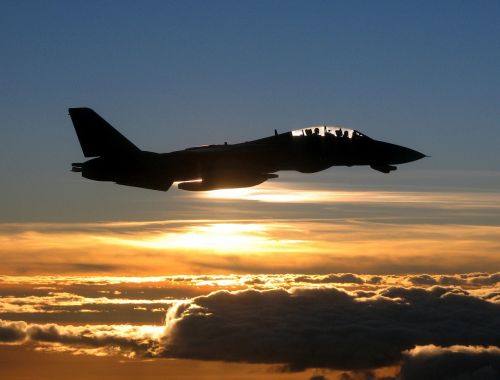 jet military silhouette