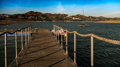 jetty boat sailboat