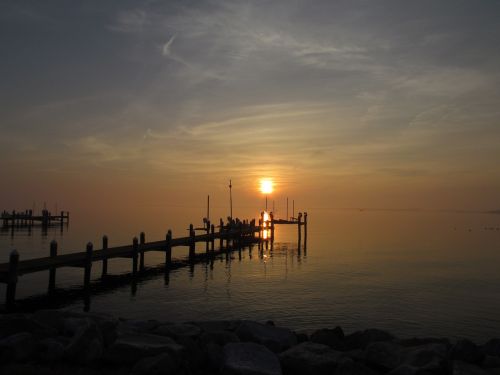 jetty sunset pier